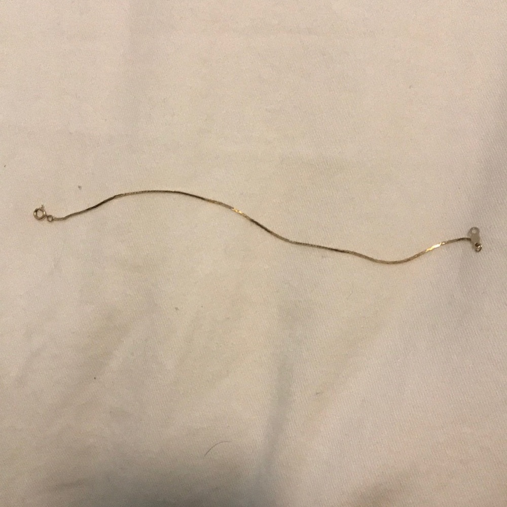 *real* Gold thin bracelet